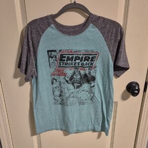 Star Wars Kids Tee - Gray and Teal.
